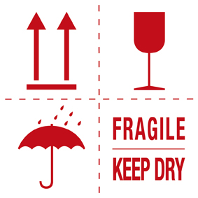 MT 7 Fragile keep dry